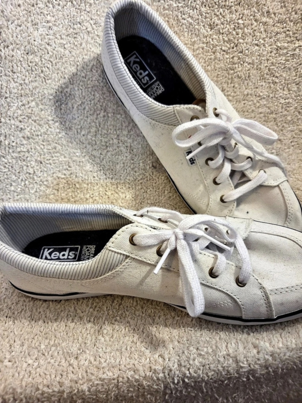 Keds WF59596 Women's White Sneakers US 9.5
